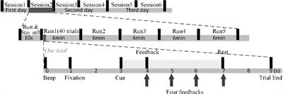 An Online Data Visualization Feedback Protocol for Motor Imagery-Based BCI Training